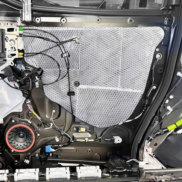 Car Sound Deadening Mat, 50 mil 52 sq. ft. Car Sound Dampening Material, Butyl Automotive Sound Deadener