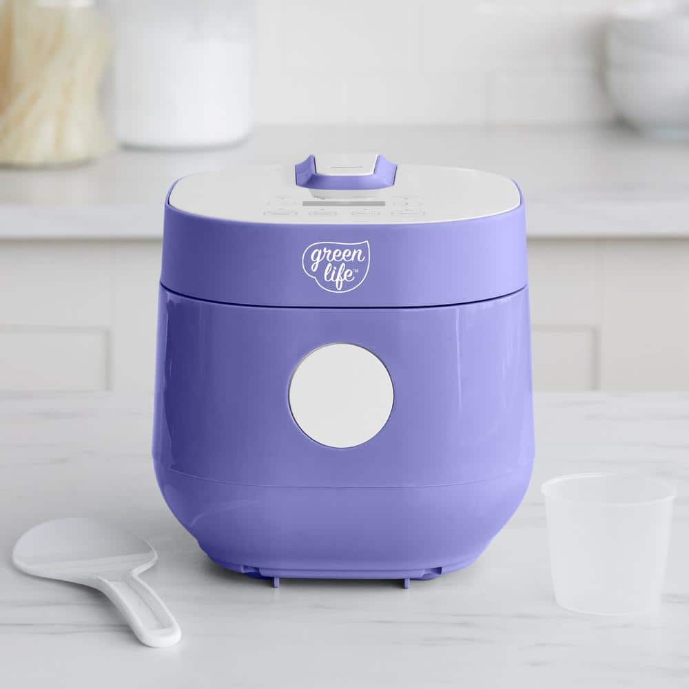 Periwinkle Electric Non-Stick Rice and Grain Cooker