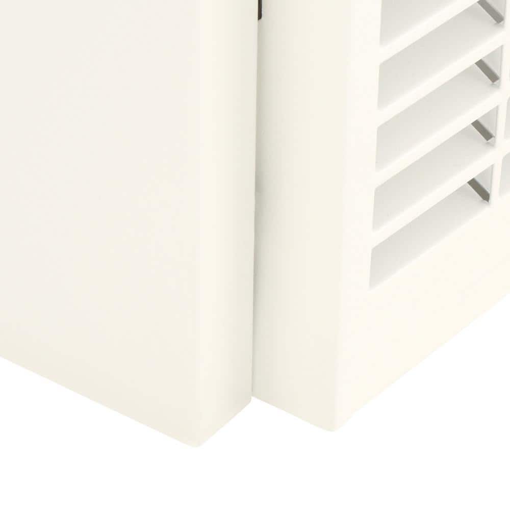 White 25,000 BTU Propane Gas Wall Heater with Thermostat