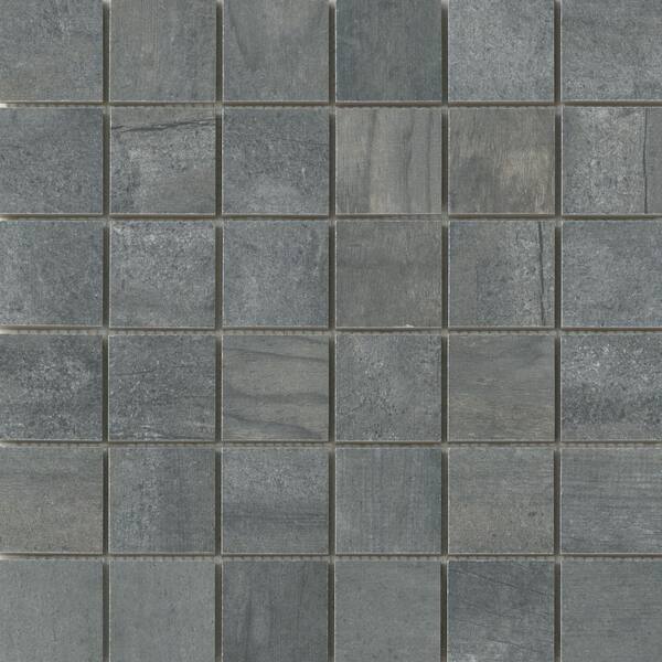 EMSER TILE Explorer Paris 12.6 in. x 12.64 in. x 8mm Porcelain Mesh-Mounted Mosaic Tile (1.1 sq. ft.)
