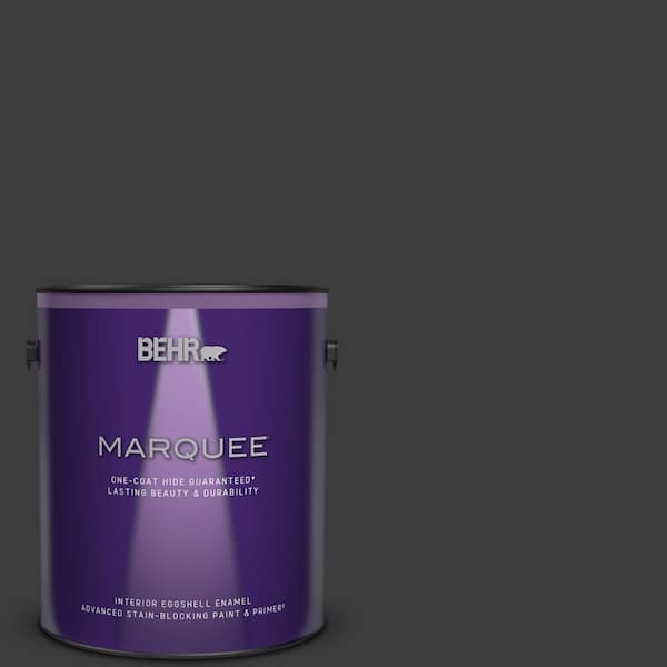 BEHR MARQUEE 1 gal. #MQ5-05 Limousine Leather One-Coat Hide Eggshell Enamel Interior Paint & Primer