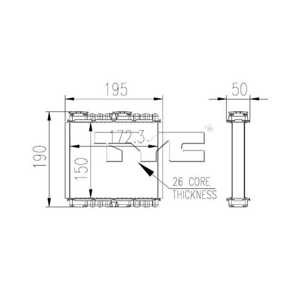 Reviews for TYC HVAC Heater Core | Pg 1 - The Home Depot