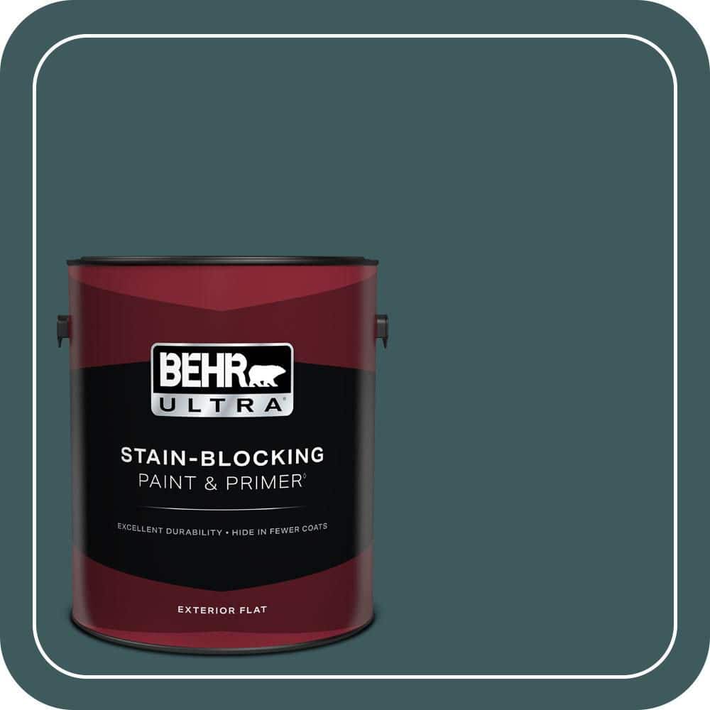 1 gal. #ECC-14-3 Otter Creek Flat Exterior Paint & Primer price history on PriceWatchPro