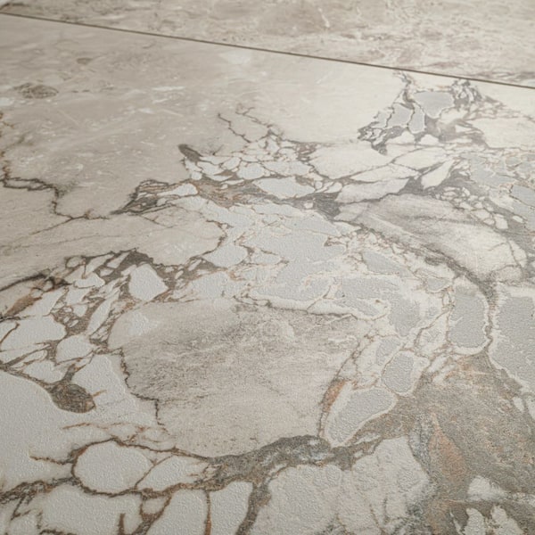MSI Estacion White 24 in. x 48 in. Matte Porcelain Stone Look Floor Tile (15.5 sq. ft. /Case)