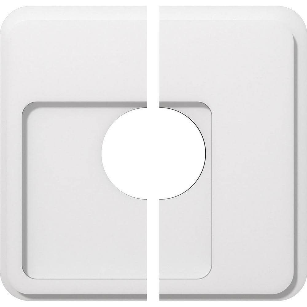 1 in. P X 5-1/2 in. C X 16 in. OD X 5 in. ID Lucan Architectural Grade PVC Contemporary Ceiling Medallion, Two Piece price history on PriceWatchPro