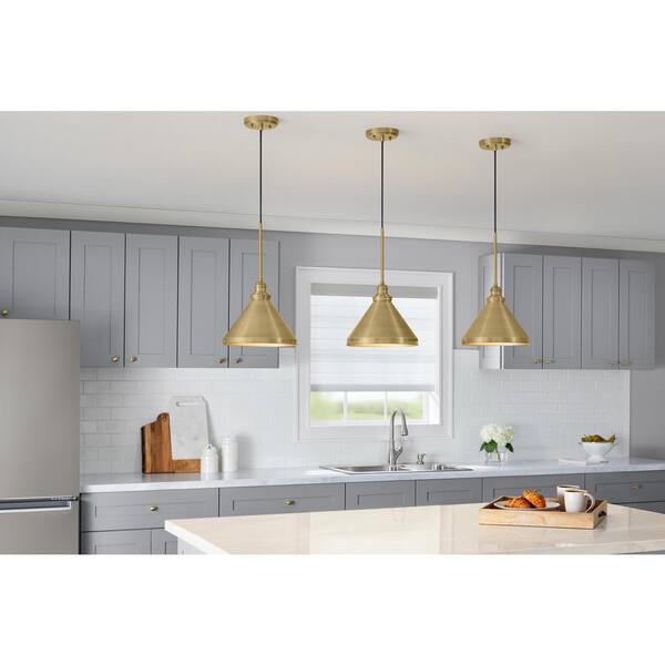 Chrome Pendant Light Kit with Partial Metal Rod 860720 - The Home Depot