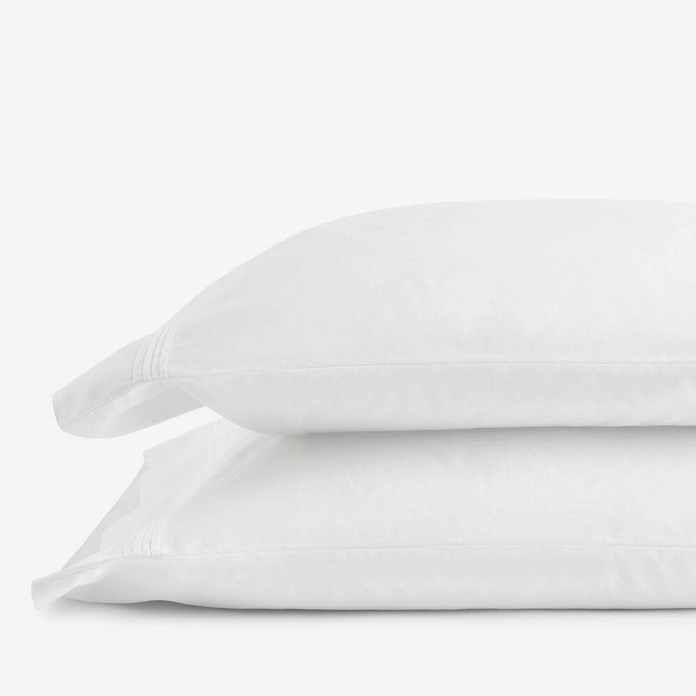 LH EGYPTIAN COTTON STN PLWCS KING WHITE