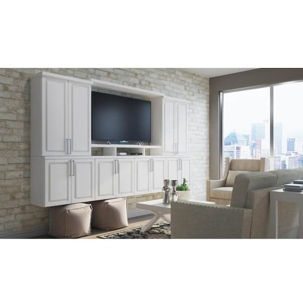 Hampton Bay 6 in. W x 30 in. H Cabinet Filler in Satin White