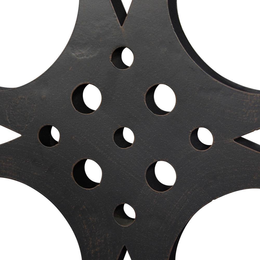 Black and Gray Metal Movie Reel Wall Decor
