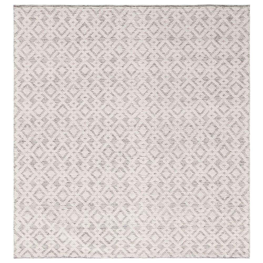 Vermont 6 ft. x 6 ft. Ivory/Gray Geometric Two-Tone Square Area Rug price history on PriceWatchPro