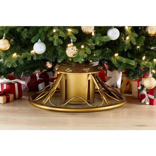 Best Choice Products 360-Degree Rotating Christmas Tree Stand for Up To  7.5ft Artificial Tree w/ 3 Settings - Walmart.com - Walmart.com