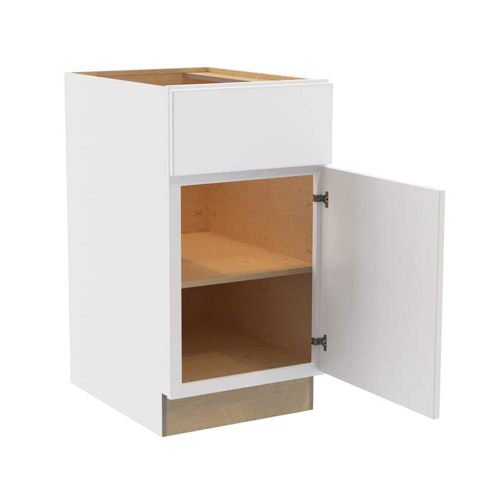 Hargrove 21 in. W x 24 in. D x 34.5 in. H Assembled Plywood Base Kitchen Cabinet in Vesper White with Soft Close RH price history on PriceWatchPro