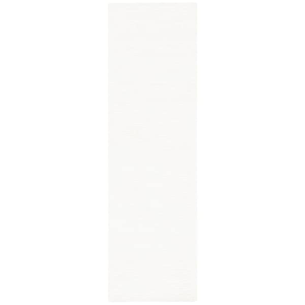Himalaya 2 ft. x 6 ft. Ivory Horizontal Gradient Runner Rug