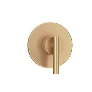 Dia 1-Handle Wall-Mounted Diverter Valve Trim Kit in Brushed Bronze (Valve Not Included)