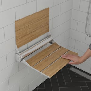 Wall-Mounted Shower Seat