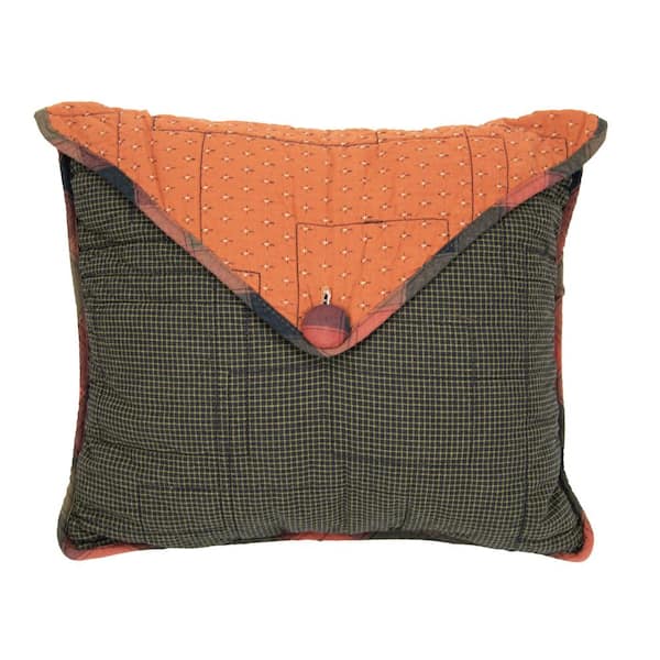 Donna Sharp Throw Blanket - Woodland Holiday Lodge Decorative Throw Blanket  with Woodland Plaid Pattern