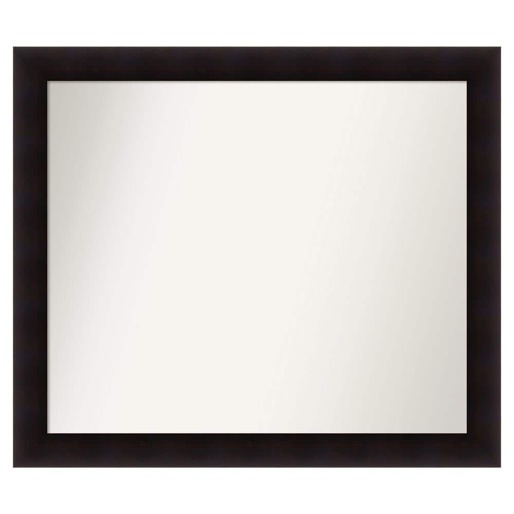 Portico Espresso 43.75 in. x 37.75 in. Custom Non-Beveled Wood Framed Batthroom Vanity Wall Mirror price history on PriceWatchPro