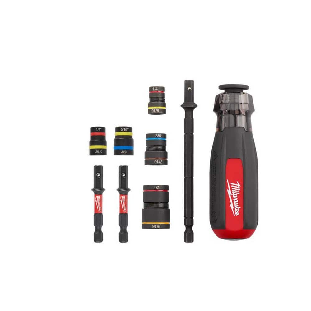 Milwaukee SHOCKWAVE Impact-Duty Quik-Clear 2-In-1 Alloy Steel