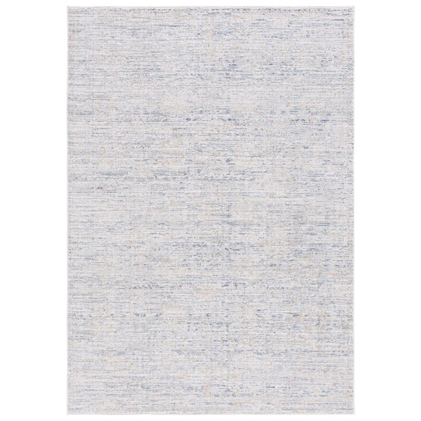 Hunter 8 ft. x 10 ft. Ivory/Dark Gray/Sage Abstract Marle Area Rug