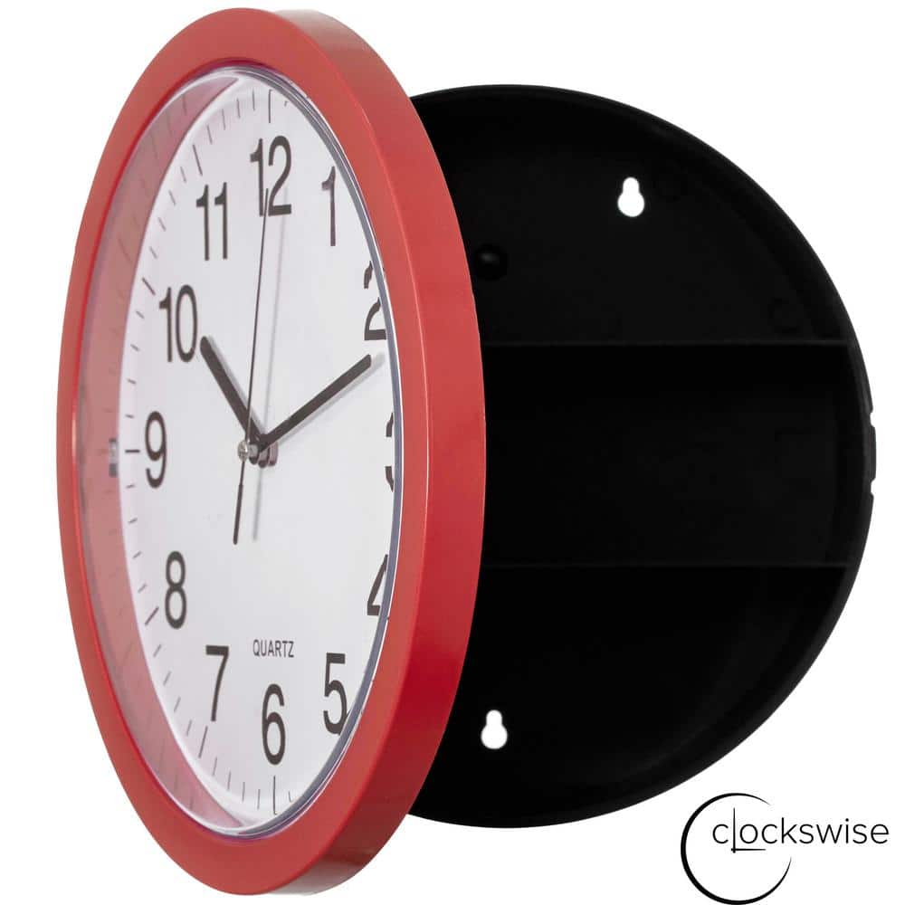 red-clockswise-wall-clocks-