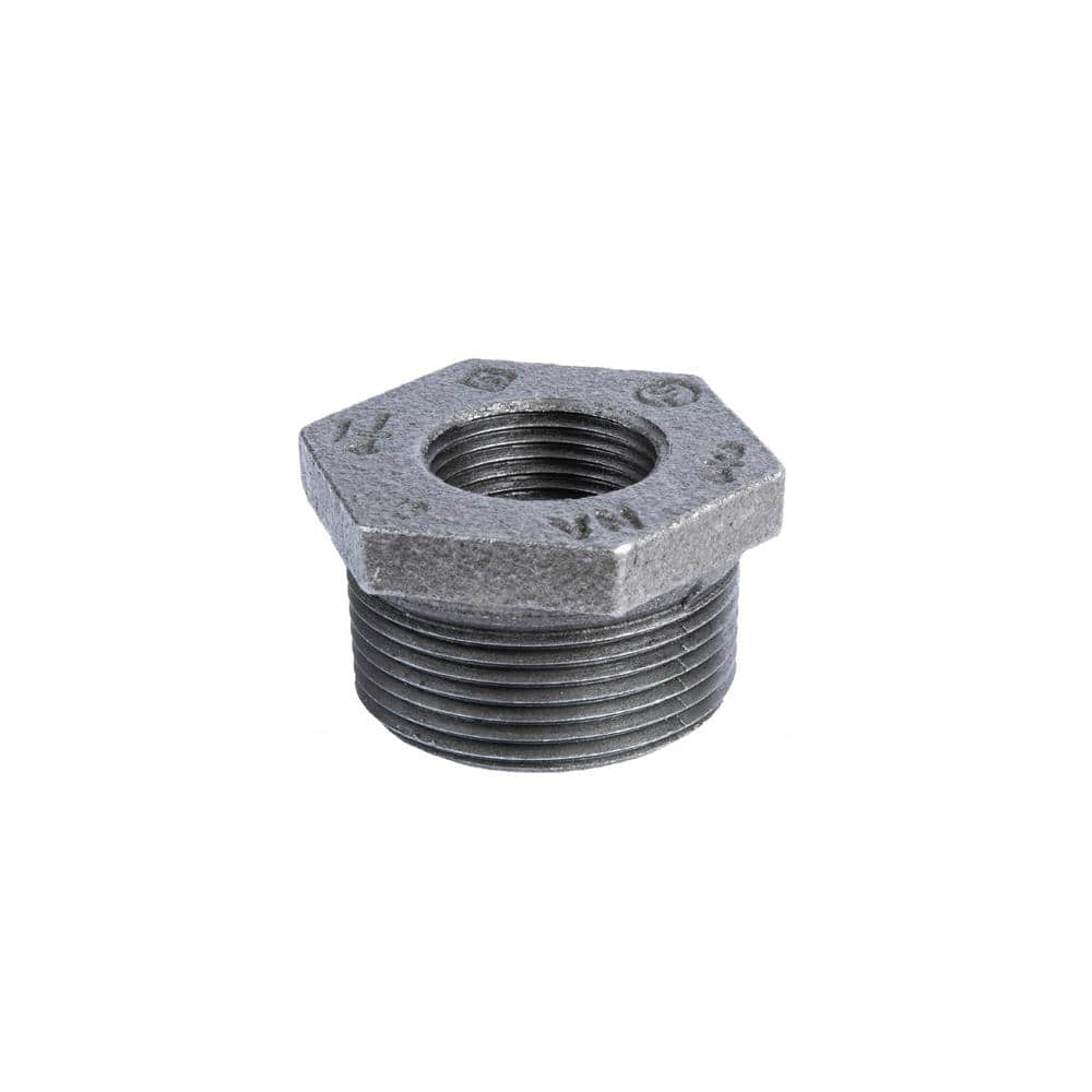 STZ 1-1/4 in. x 3/4 in. Black Iron Bushing 310 B-11434 - The