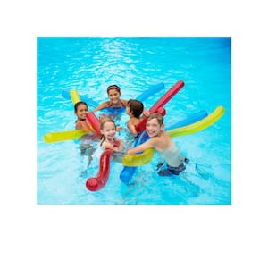 Water Worms inflatable Noodle Set Floats (Set of 6)