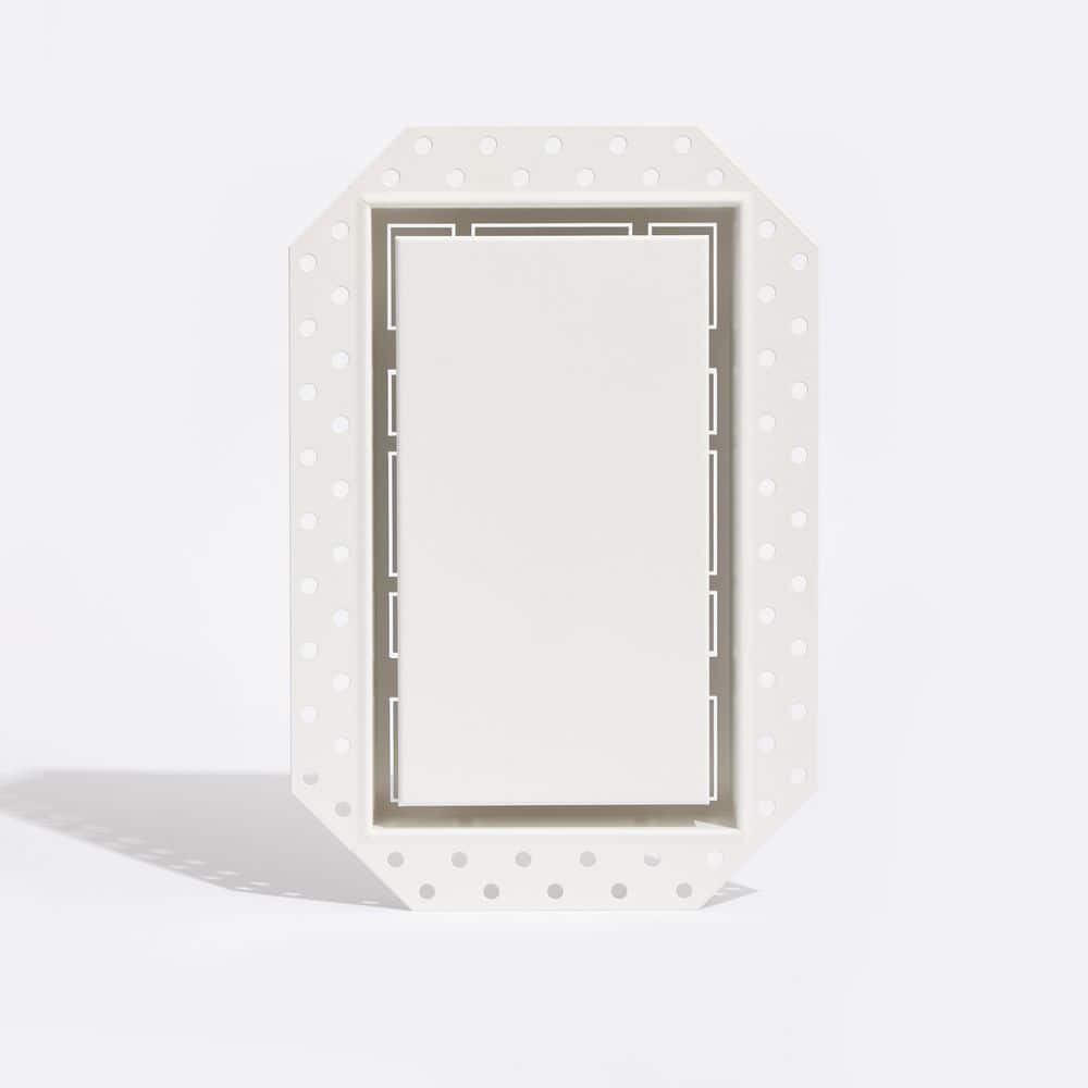 Flush Wall Vent Luxe 4 in. W. x 10 in. - White price history on PriceWatchPro