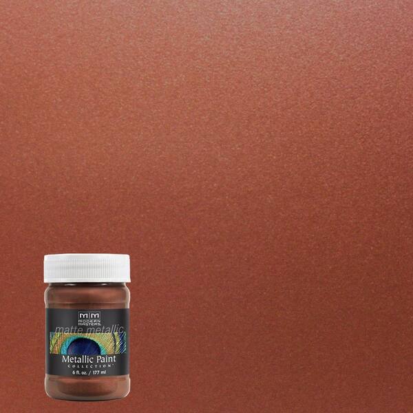 Modern Masters 6 oz. Antique Copper Water-Based Matte Metallic Interior Paint