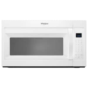 1.9 cu. ft. Over the Range Microwave in White with Sensor Cooking and Steam
