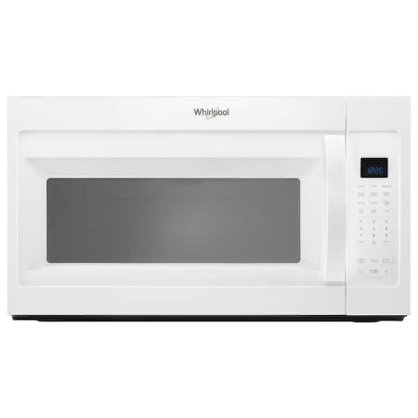 Whirlpool 1.9 cu. ft. Over the Range Microwave in White with Sensor Cooking and Steam