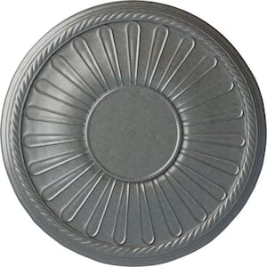 19-7/8 in. x 1-1/4 in. Leandros Urethane Ceiling Medallion (Fits Canopies upto 6-3/8 in.), Platinum