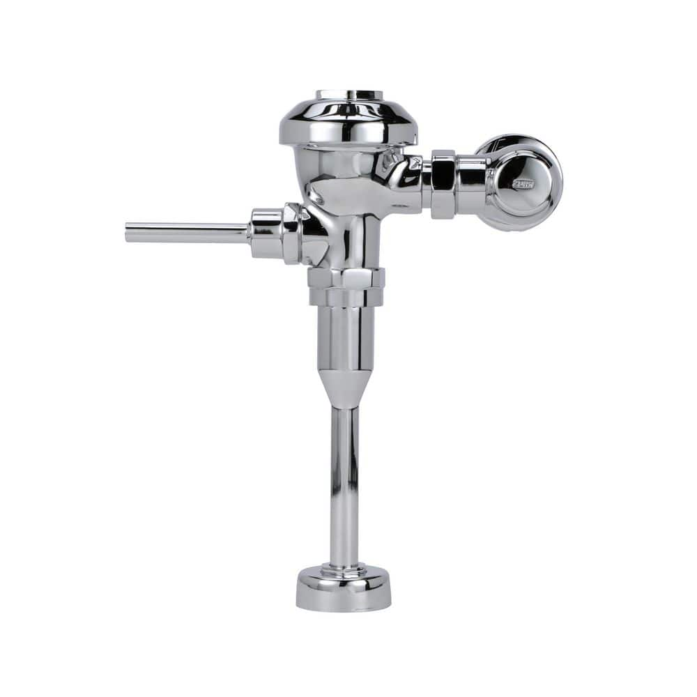 Zurn Z6003av-Ews Aquavantage 0.5 Gpf Manual Urinal Flushometer For 3/4  Top Spud - Chrome