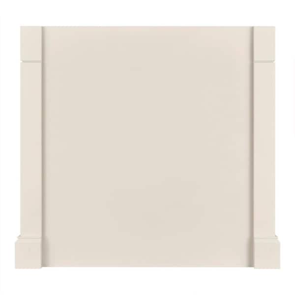 Avondale 38 in. W x 34.5 in. H Kitchen Island Decorative End Panel in Antique White