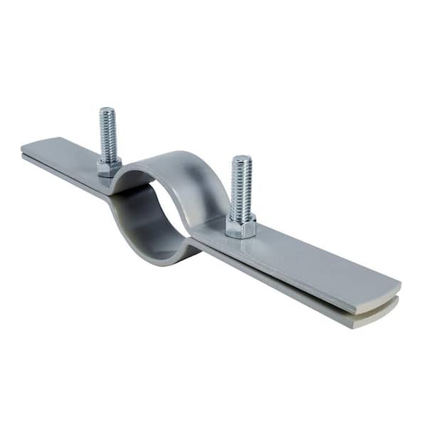 PLUMBFLEX 4 in. Riser Clamp in Epoxy Coated Steel 04CLRSEP The Home Depot