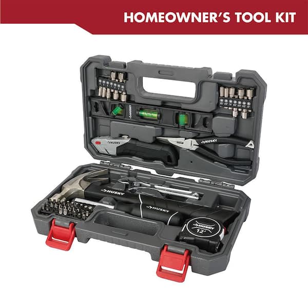 Husky 52-Piece Homeowner's Tool Kit 91632 - The Home Depot