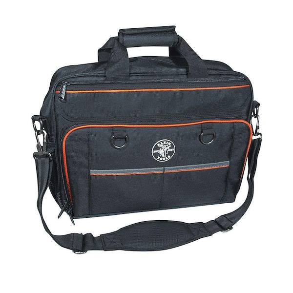 Klein Tools Tool Bag, Tradesman Pro Tech Bag, 22 Pockets w/Laptop Pocket, 16-Inch