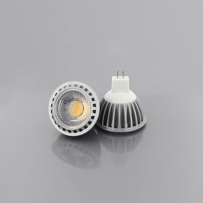 6pcs Gu5.3 Led Bulb 12v 3w Cool White 6000k,50mm,120 Degrees,gu5.3  Equivalent 30w,500lm,ac/dc 12v, Mr16 Gu5.3 Led Spotlight