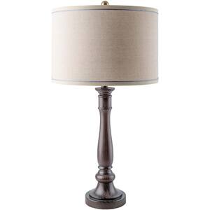 Cory 29 in. Brown Indoor Table Lamp