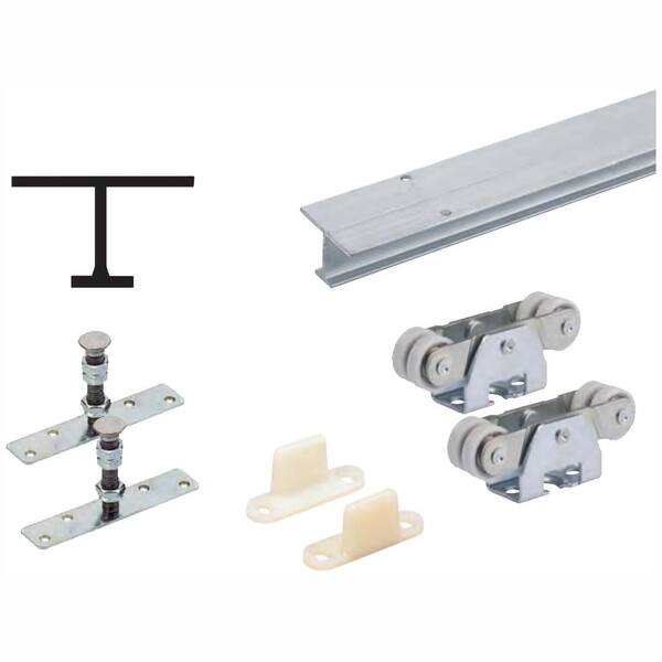 Hettich 72 in. TopLine 71222 Single Door Hardware and TrackH
