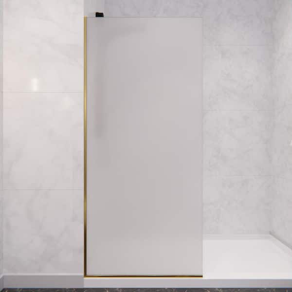 Reviews for ANZZI Screen Series 34 in. x 74 in. H Fixed Frameless