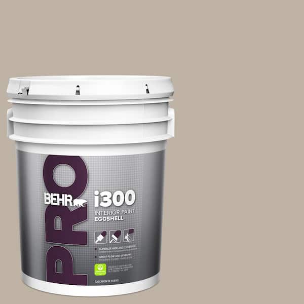 BEHR PRO 5 gal. #N220-3 Smokestack Eggshell Interior Paint