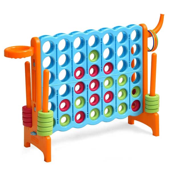 その他 4in1 Box SmartBoom's Play within a Play Costway Giant 4 in A Row Jumbo 4-to-Score Game Set W/Storage