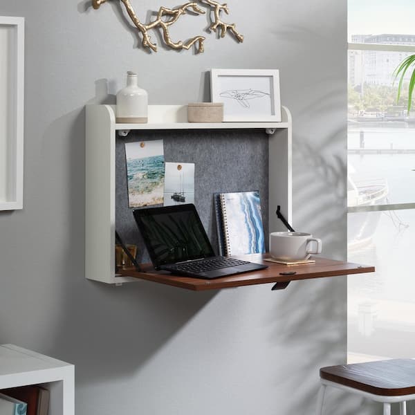 sauder wall mounted desk