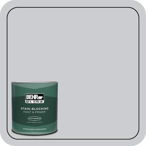 BEHR ULTRA 1 qt. #PPU26-16 Hush Extra Durable Semi-Gloss Enamel Interior Paint & Primer