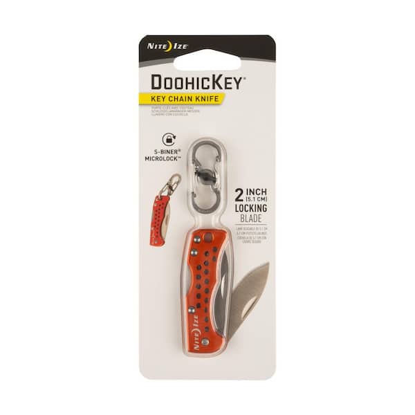 Nite Ize DoohicKey Orange Key Chain Knife