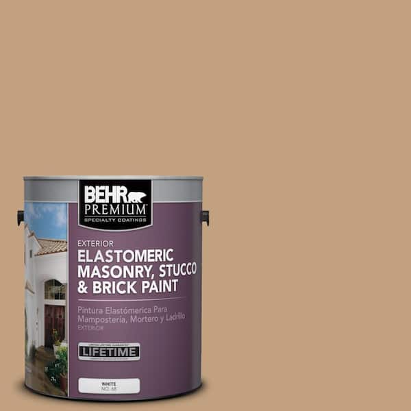 1 gal. #S280-4 Real Cork Elastomeric Masonry, Stucco and Brick Exterior Paint