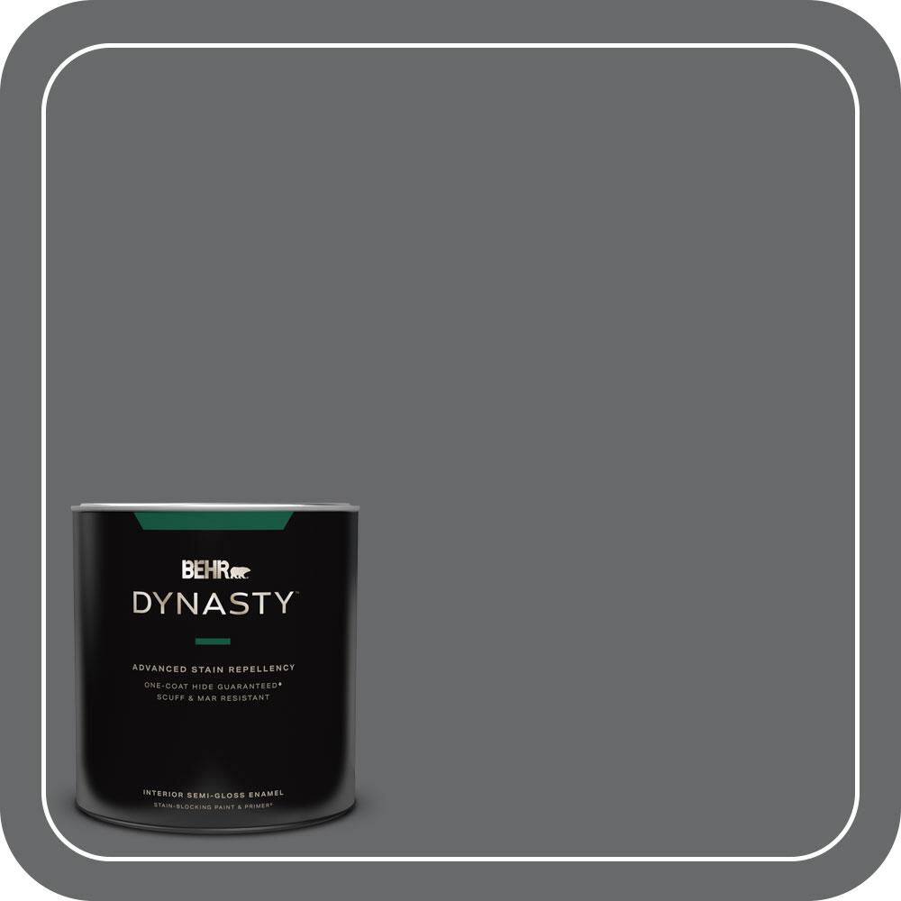 1 qt. #PPU26-02 Imperial Gray Semi-Gloss Enamel Interior Stain-Blocking Paint and Primer price history on PriceWatchPro