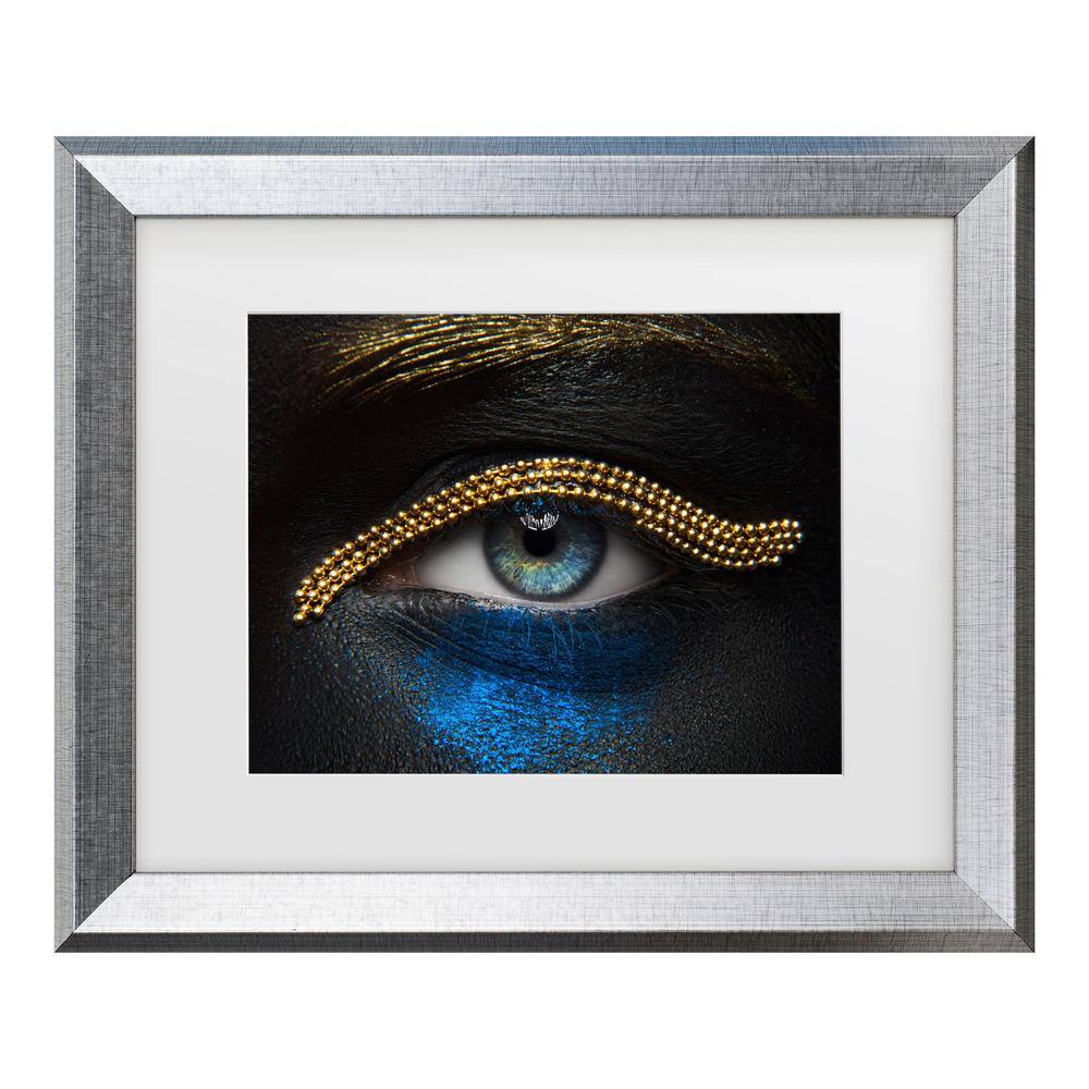 Alex Malikov Macro Beauty Matted Framed Photography Wall Art 14.5 in. x 17.5 in