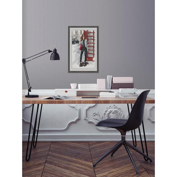 Unbranded 18 in. H x 12 in. W "Payphone Chic" by Parvez Taj Framed Wall Art