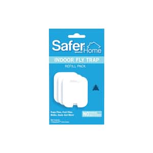 Safer Home Indoor Flying Insect Trap Refill (3 Sticky Refill Glue Cards)